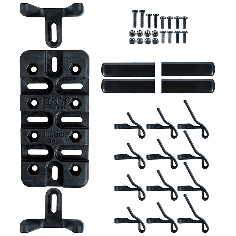 PROMOUNT - RAM Surface Mount Universal Finger - Grip Mount Kit 1" Ball - RAM - B - 138 - UN4U