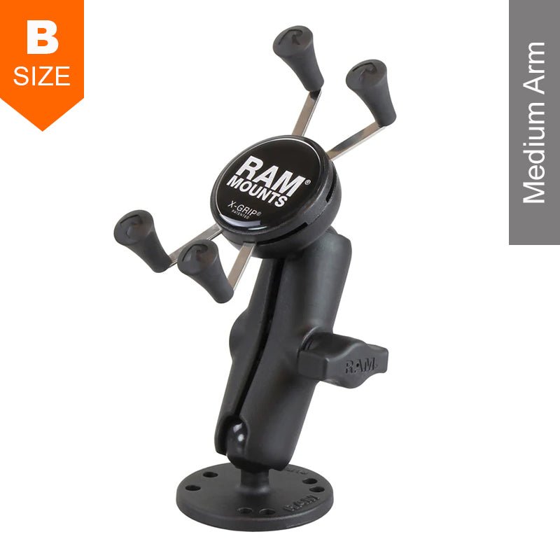 PROMOUNT - RAM Surface Mount X - Grip Phone Mount Kit 1" Ball - RAM - B - 138 - UN7U