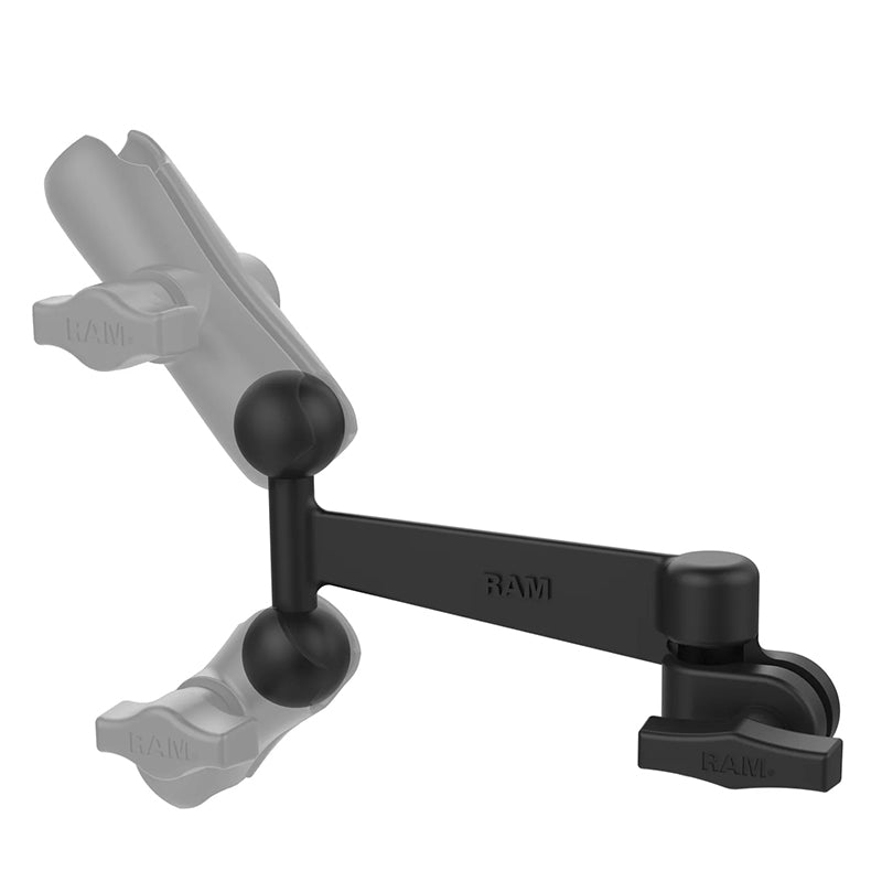 PROMOUNT - RAM Swing Arm Extension with 1/2" NPT Hole Double 1.5” Balls - RAM - 261 - 2U