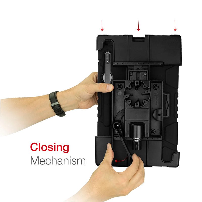 PROMOUNT - RAM Tab - Lock Locking Holder for Samsung Tab S7+ S7 FE S8+ S9+ With Case - RAM - HOL - TABL36U