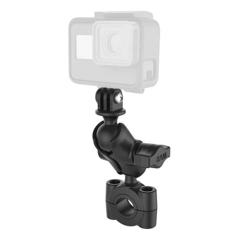 PROMOUNT - RAM Torque 19mm - 25mm Handlebar GoPro Action Camera Mount Kit 1" Ball - RAM - B - 408 - 75 - 1 - A - GOP1U