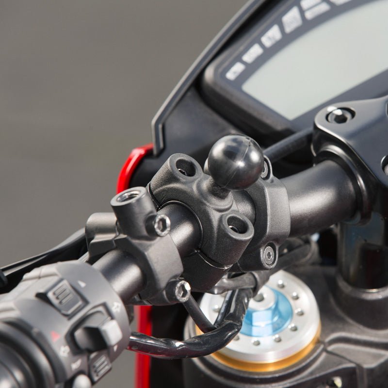 PROMOUNT - RAM Torque 19mm - 25mm Handlebar & Rail Base 1" Ball - RAM - B - 408 - 75 - 1U