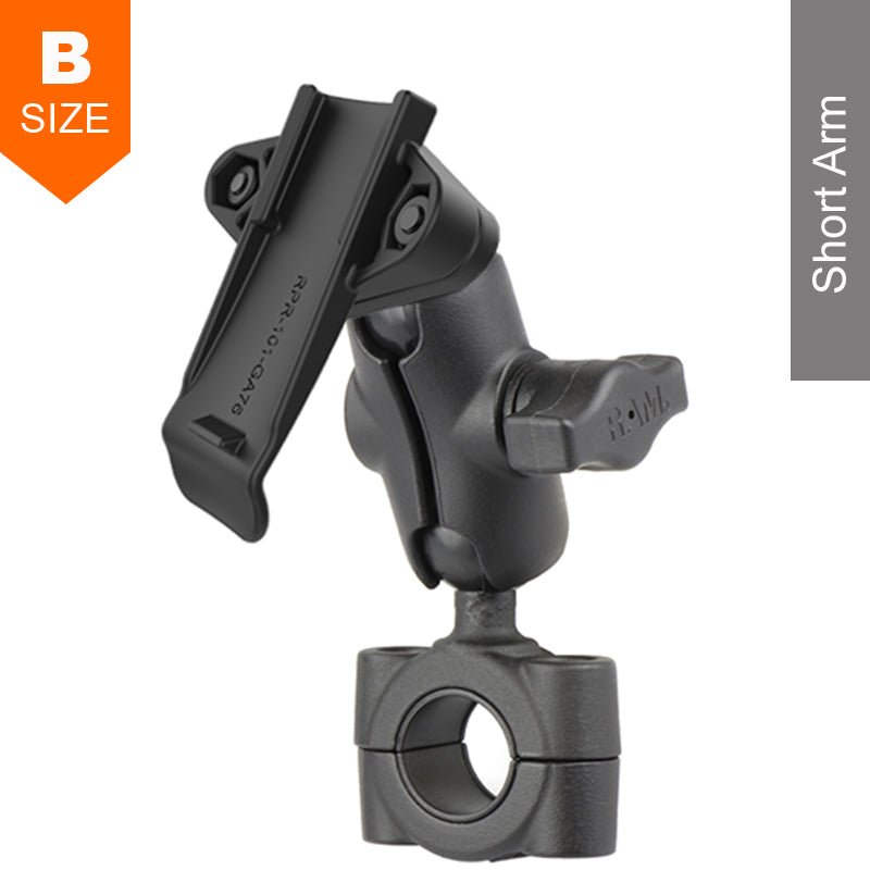 PROMOUNT - RAM Torque 19mm - 25mm Handlebar Rail Garmin Spine Mount Kit 1" Ball - RAM - B - 408 - 75 - 1 - A - GA76U