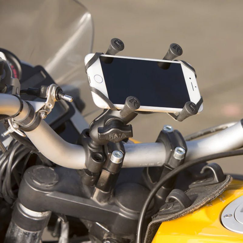 PROMOUNT - RAM Torque 19mm - 25mm Handlebar Rail X - Grip Phone Kit 1" Ball - RAM - B - 408 - 75 - 1 - UN7U