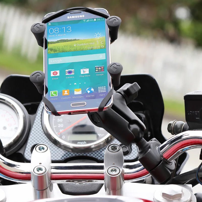 PROMOUNT - RAM Torque 19mm - 25mm Handlebar Rail X - Grip Phone Kit 1" Ball - RAM - B - 408 - 75 - 1 - UN7U