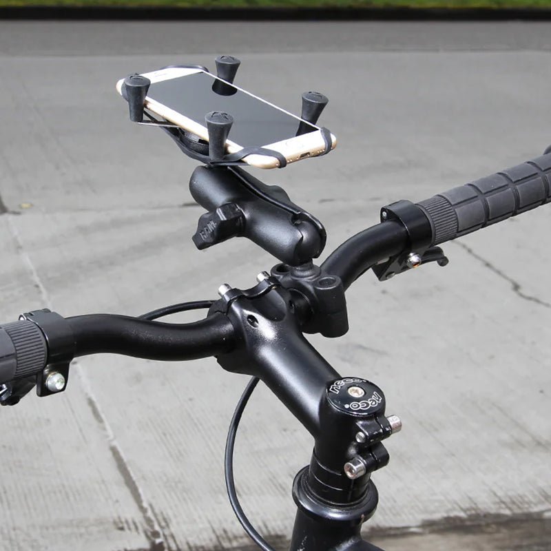 PROMOUNT - RAM Torque 19mm - 25mm Handlebar Rail X - Grip Phone Kit 1" Ball - RAM - B - 408 - 75 - 1 - UN7U