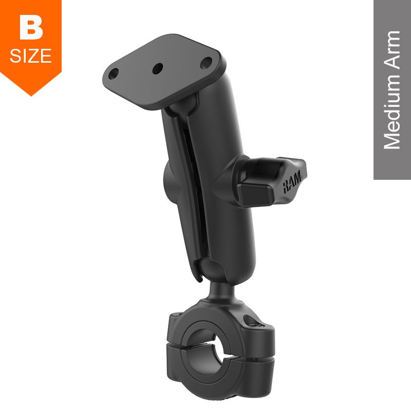 PROMOUNT - RAM Torque 19mm - 25mm Rail Mount Kit 1" Ball - RAM - B - 408 - 75 - 1 - A - 238U