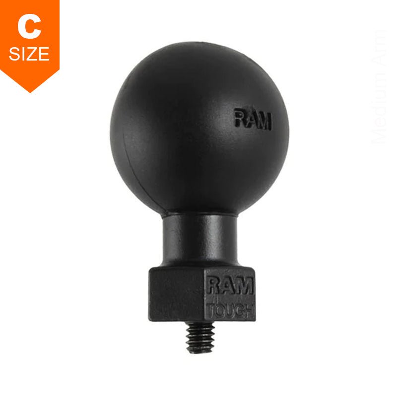 PROMOUNT - RAM Tough - Ball 1/4" - 20 x 0.25" Threaded Stud 1.5" Ball - RAP - 379U - 252025