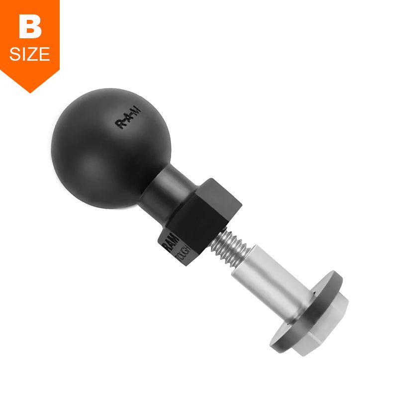 PROMOUNT - RAM Tough - Ball Harley Davidson Mirror Post 1" Ball - RAP - B - 379 - HA1U