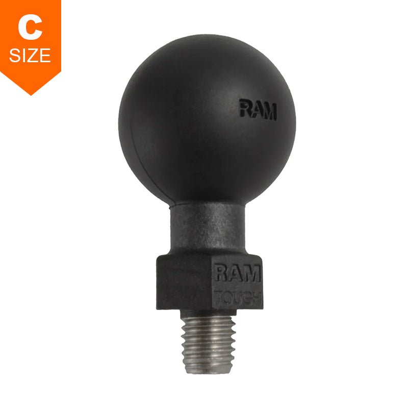 PROMOUNT - RAM Tough - Ball M12 - 1.75 x 12mm Threaded Stud 1.5" Ball - RAP - 379U - M1217512