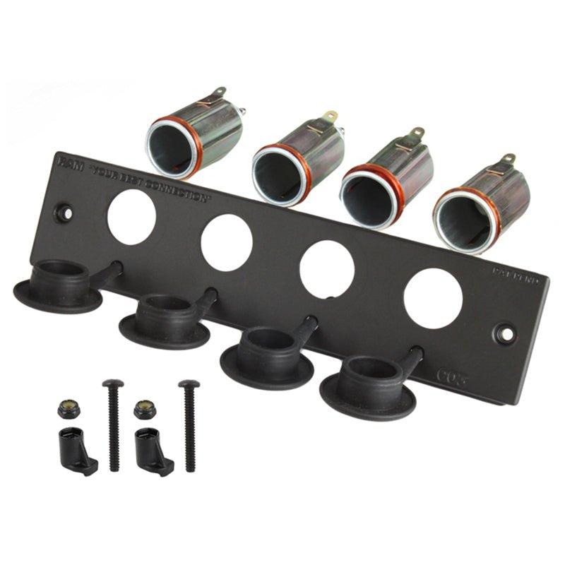 PROMOUNT - RAM Tough - Box 50mm (2") Faceplate with 12V Lighter Receptacles - RAM - FP2 - CIG4