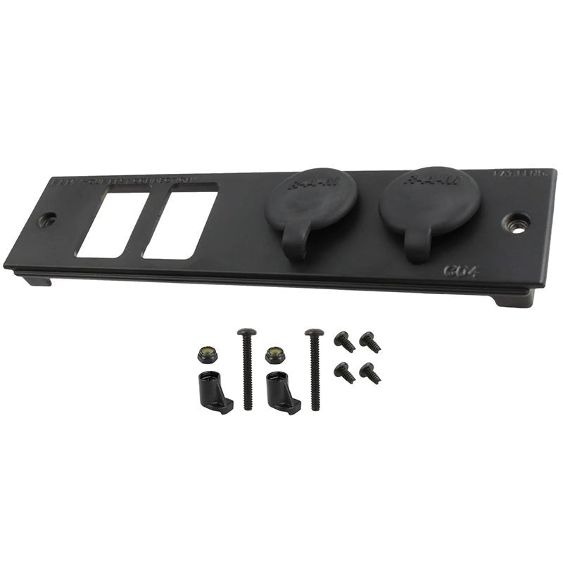 PROMOUNT - RAM Tough - Box 50mm (2") Faceplate with Switch Ports - RAM - FP2 - S2L - 0830 - 1450 - CIG2