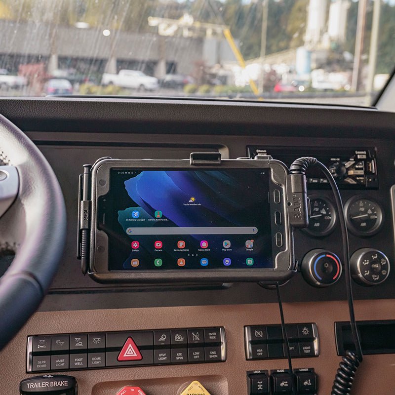 PROMOUNT - RAM Tough - Case Holder with Fan for Samsung Tab Active3 & Tab Active2 - RAM - HOL - TC - SAM29FU