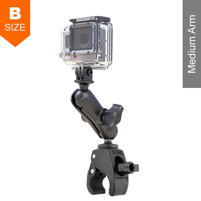 PROMOUNT - RAM Tough - Claw GoPro Action Camera Mount Kit - RAP - B - 400 - GOP1U