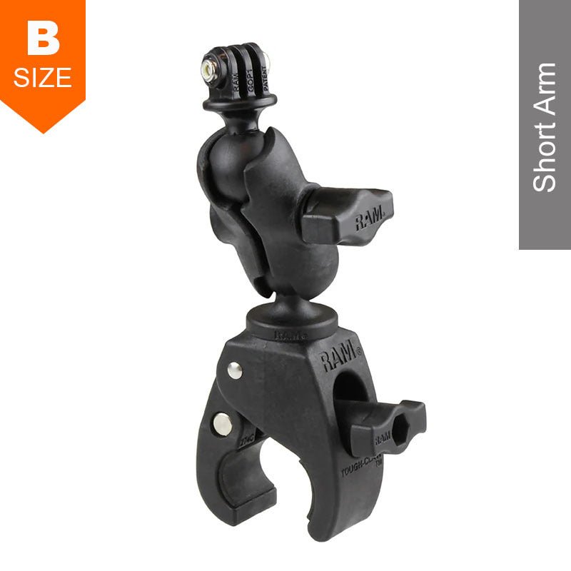 PROMOUNT - RAM Tough - Claw GoPro Action Camera Short Arm Mount Kit - RAP - B - 400 - A - GOP1U