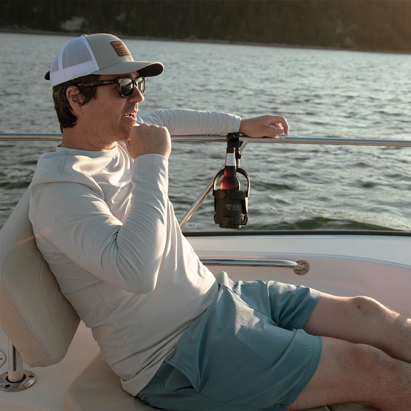 PROMOUNT - RAM Tough - Claw Level Cup XL Drink Holder with Koozie Kit 1" Ball - RAP - B - 417 - 400U