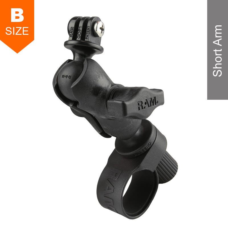 PROMOUNT - RAM Tough - Strap Handlebar GoPro Action Camera Mount Kit 1" Ball - RAP - B - 460 - A - GOP1U