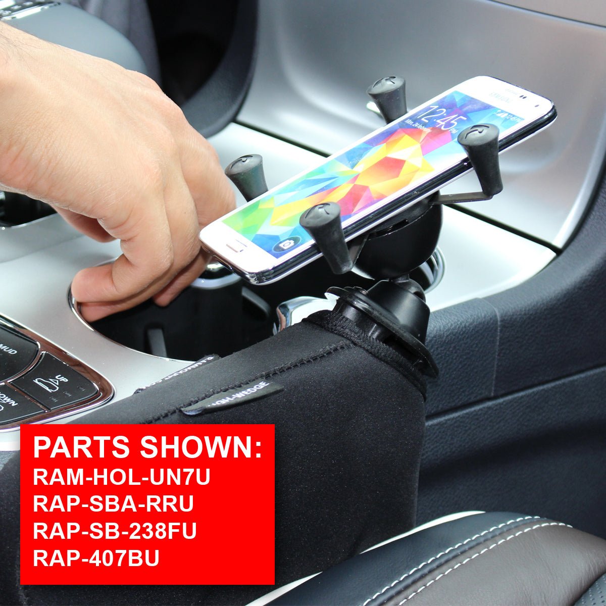 PROMOUNT - RAM Tough - Wedge Seat Mount Base - RAP - 407BU