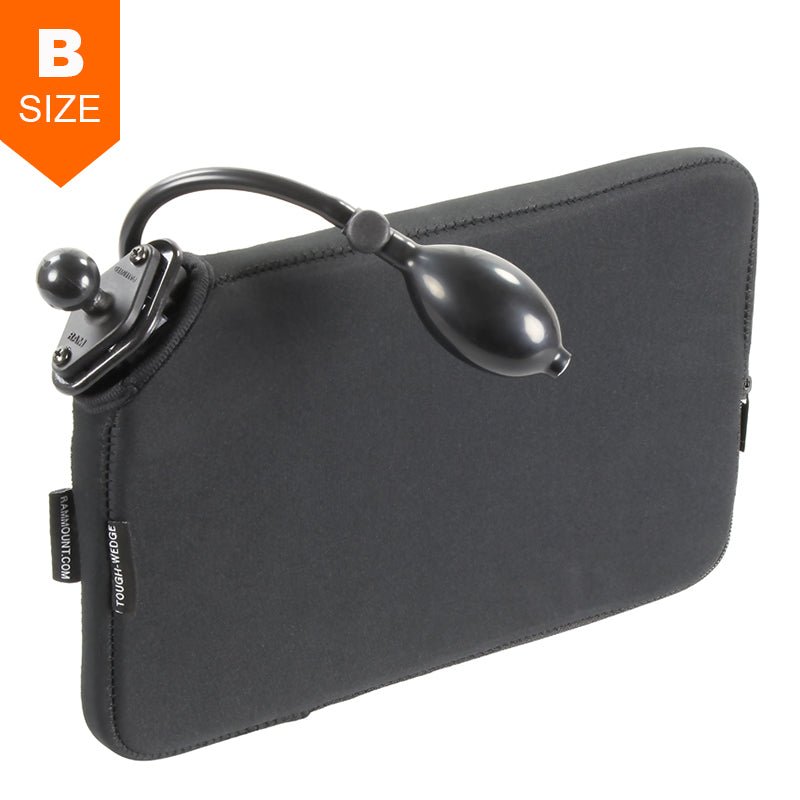 PROMOUNT - RAM Tough - Wedge Seat Mount Base with Expansion Pouch 1” Ball - RAM - B - 407 - PUMPU