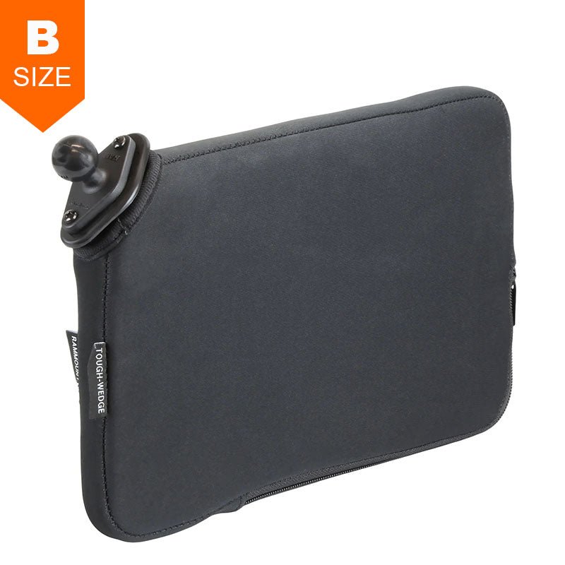 PROMOUNT - RAM Tough - Wedge Seat Mount with Diamond Plate Base 1" Ball - RAM - B - 407U