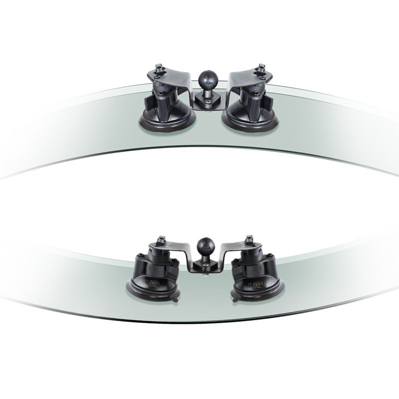 PROMOUNT - RAM Twist - Lock Dual Pivot Suction Cup Base 1" Ball - RAM - B - 189B - PIV1U