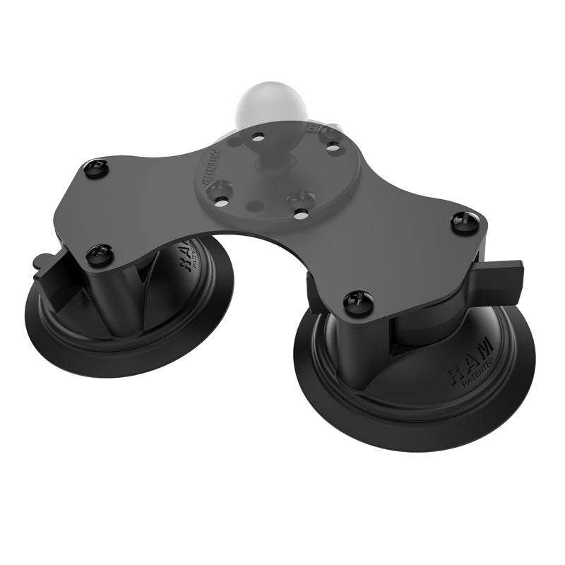 PROMOUNT - RAM Twist - Lock Dual Suction Cup Base - RAM - B - 189BU