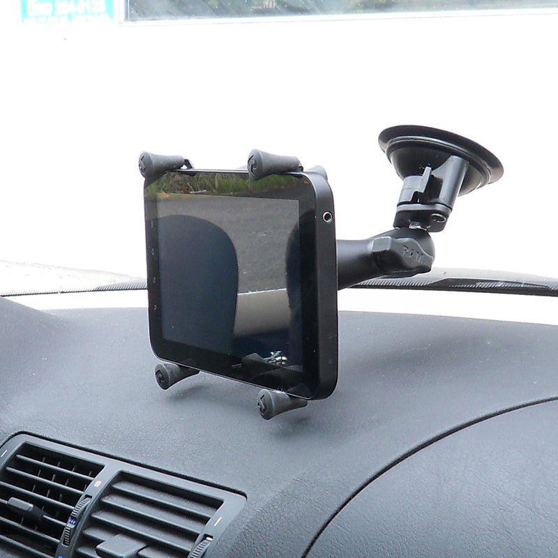PROMOUNT - RAM Twist - Lock Suction Cup 7" - 8" Tablet X - Grip Mount Kit 1" Ball - RAM - B - 166 - UN8U