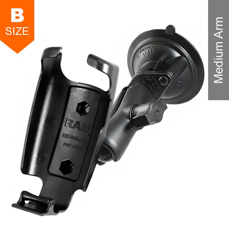 PROMOUNT - RAM Twist - Lock Suction Cup Garmin Astro 320 GPSMAP 62 & 64 Mount Kit 1" Ball - RAM - B - 166 - GA41U