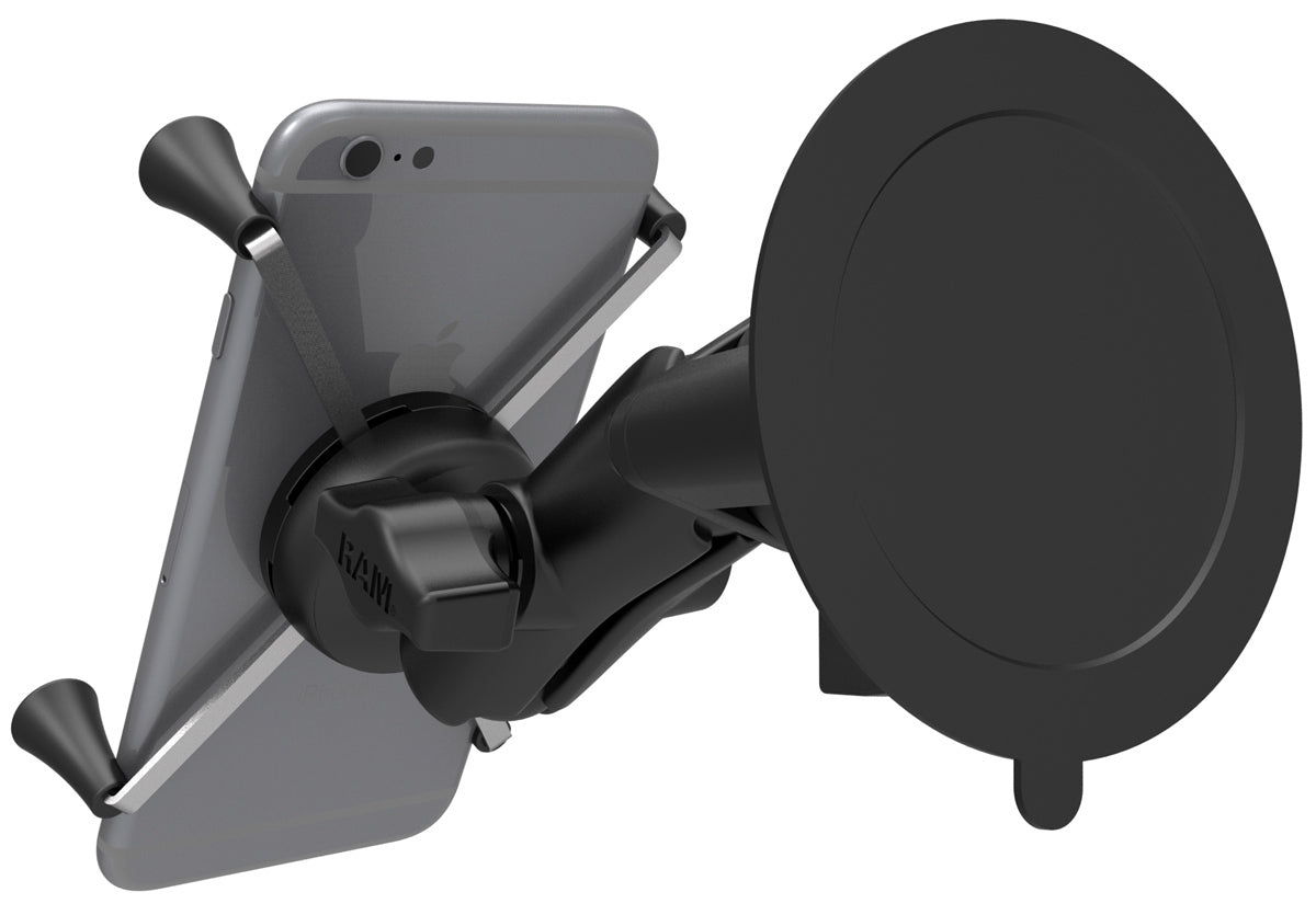 PROMOUNT - RAM Twist - Lock Suction Cup Large X - Grip Phone Mount Kit 1" Ball - RAM - B - 166 - C - UN10U