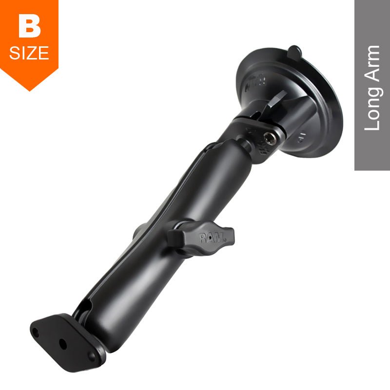 PROMOUNT - RAM Twist - Lock Suction Cup Mount Kit 1" Ball - RAM - B - 166U - C