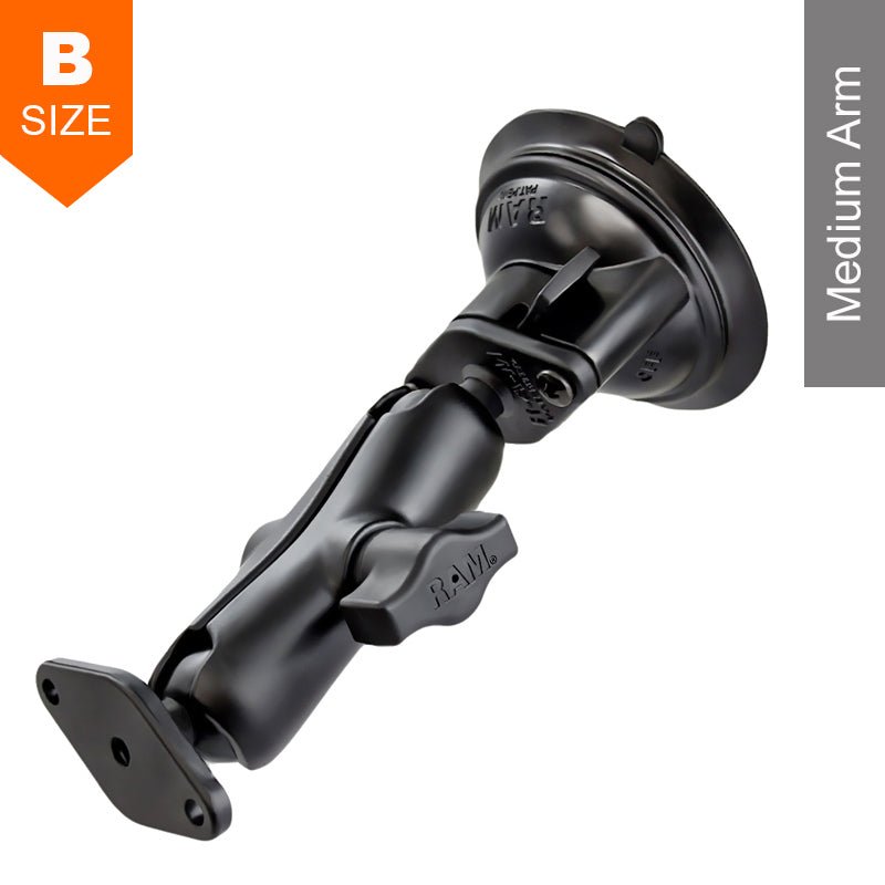 PROMOUNT - RAM Twist - Lock Suction Cup Mount Kit 1" Ball - RAM - B - 138 - 224 - 1U