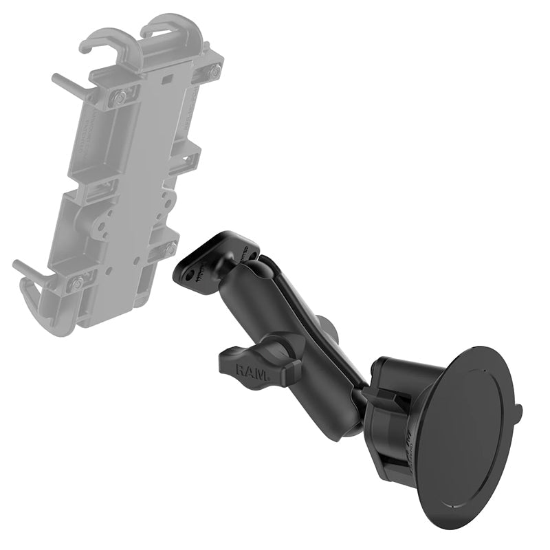 PROMOUNT - RAM Twist - Lock Suction Cup Mount Kit 1" Ball - RAM - B - 166U - C