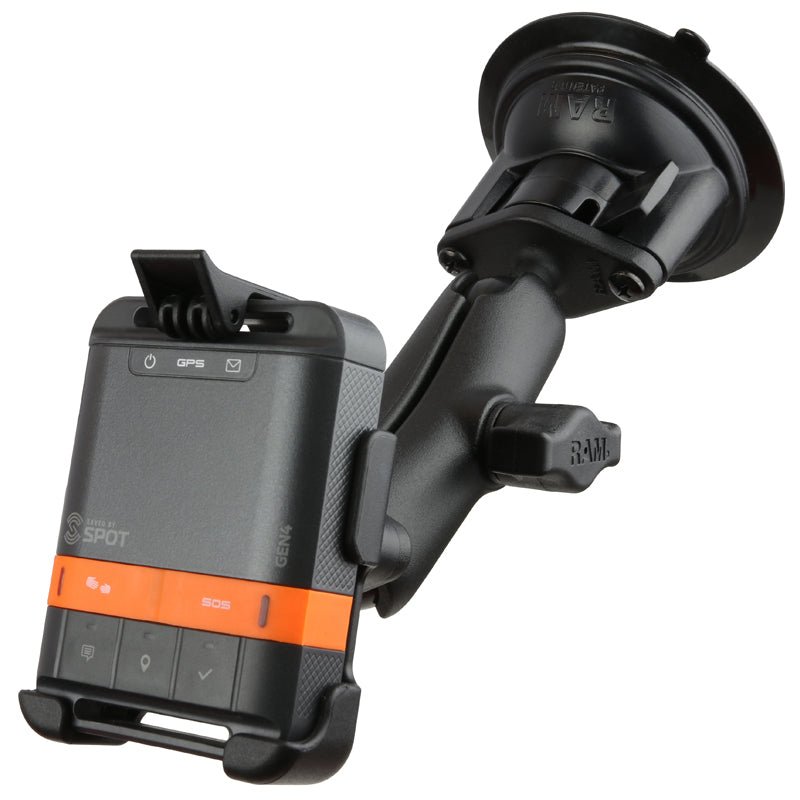 PROMOUNT - RAM Twist - Lock Suction Cup SPOT Gen4 Mount Kit 1" Ball - RAM - B - 166 - SPO6U