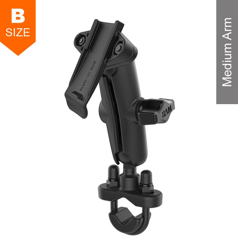 PROMOUNT - RAM U - Bolt Handlebar Garmin GPS Spine Mount Kit 1" Ball - RAM - B - 149Z - GA76U