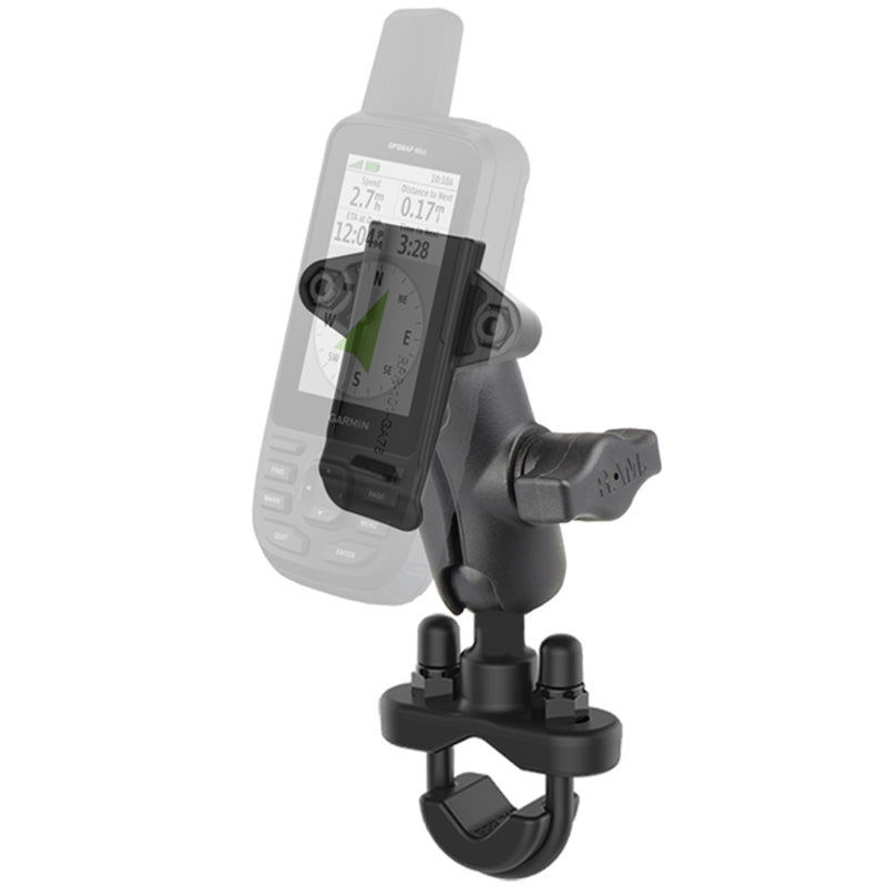 PROMOUNT - RAM U - Bolt Handlebar Garmin GPS Spine Mount Kit 1" Ball - RAM - B - 149Z - GA76U