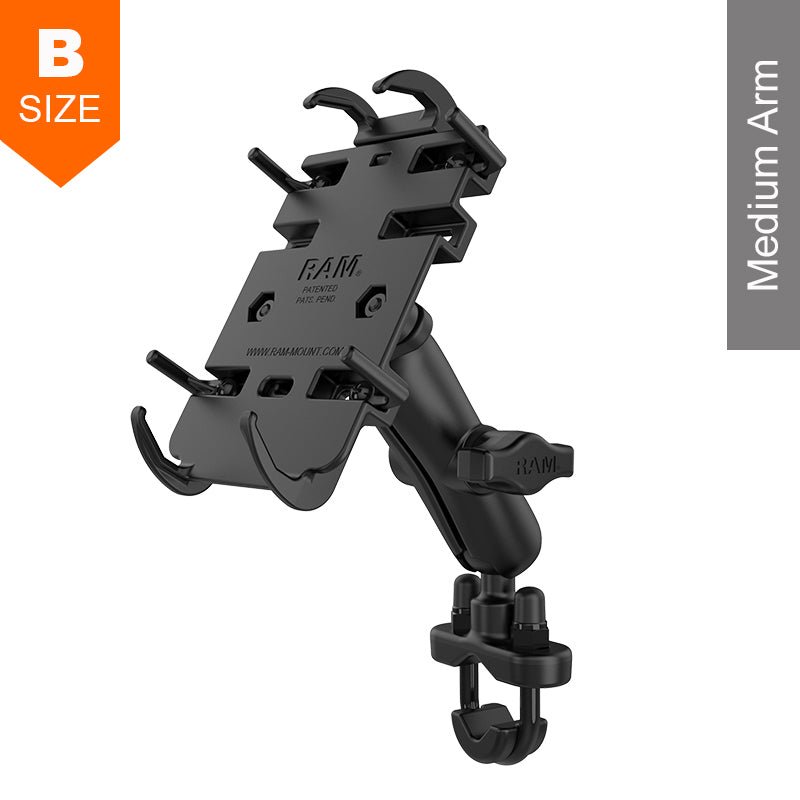 PROMOUNT - RAM U - Bolt Handlebar Quick Grip Phone Kit 1" Ball - RAM - B - 149Z - PD3U