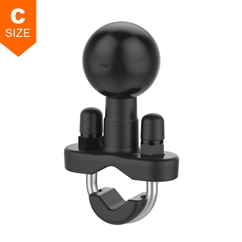 PROMOUNT - RAM U - Bolt Stainless Steel Base for 13mm - 32mm Handlebars 1.5" Ball - RAM - 231U