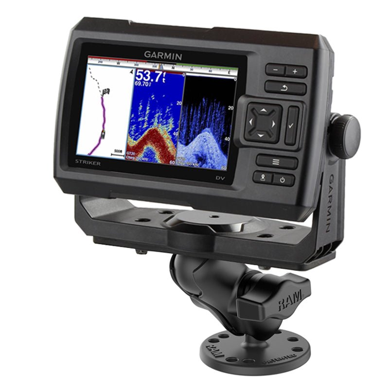 PROMOUNT - RAM Universal 159mm x 50mm Rectangular Base Short Arm Mount Kit 1" Ball - RAM - B - 111U - A