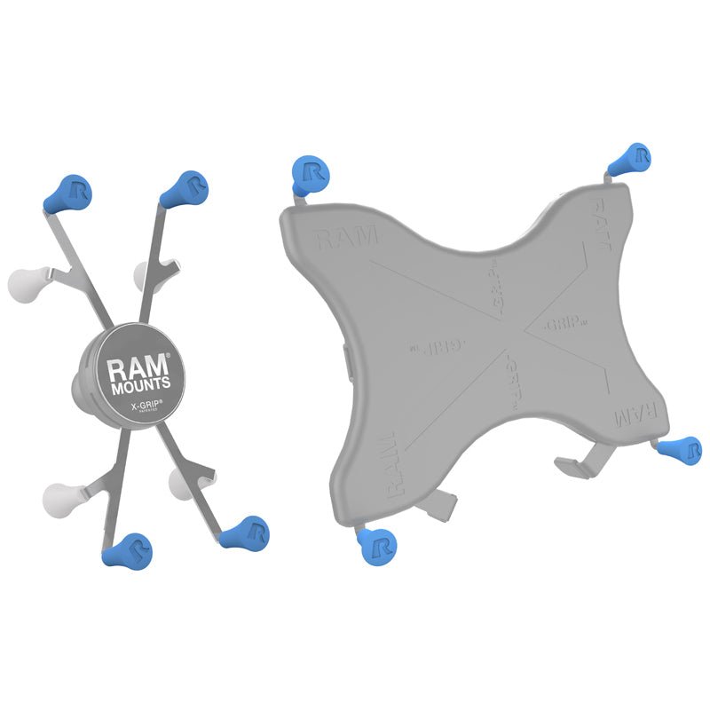 PROMOUNT - RAM X - Grip Blue Rubber Post Caps 4 - Pack - RAP - UN - CAP - 4 - BLUEU