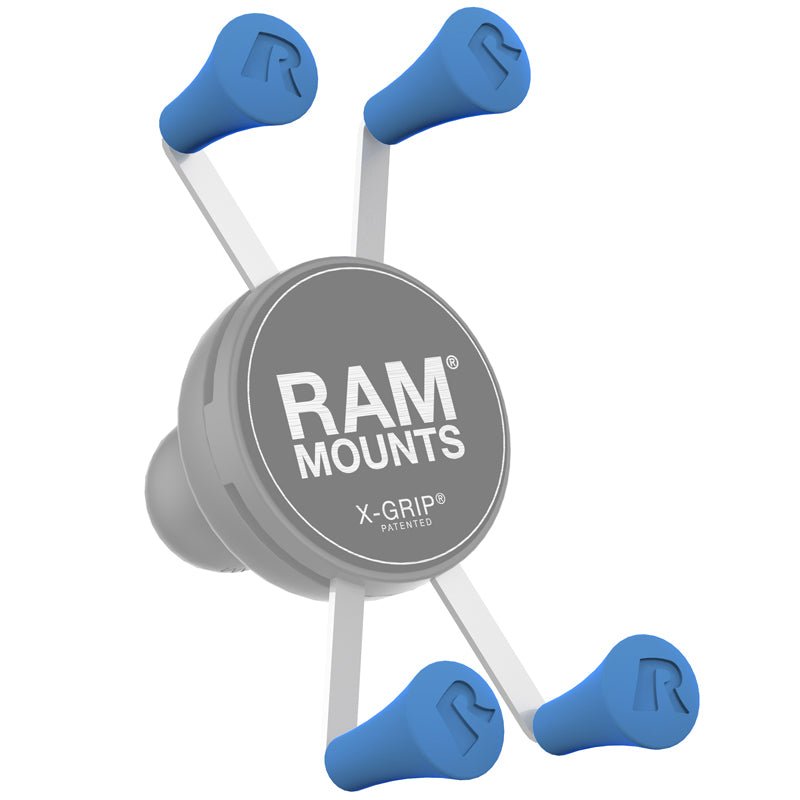 PROMOUNT - RAM X - Grip Blue Rubber Post Caps 4 - Pack - RAP - UN - CAP - 4 - BLUEU