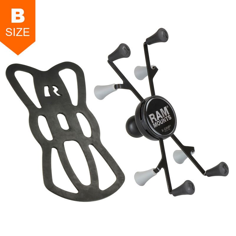 PROMOUNT - RAM X - Grip Universal Holder for 7" - 8" Tablets 1" Ball - RAM - HOL - UN8BU