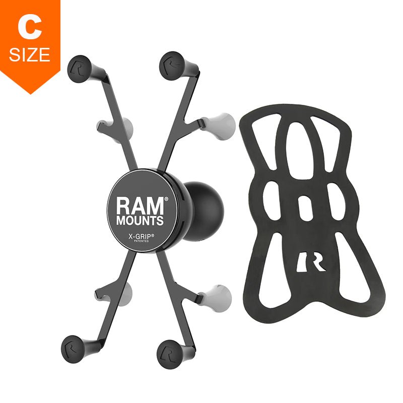 PROMOUNT - RAM X - Grip Universal Holder for 7" - 8" Tablets 1.5" Ball - RAM - HOL - UN8BCU