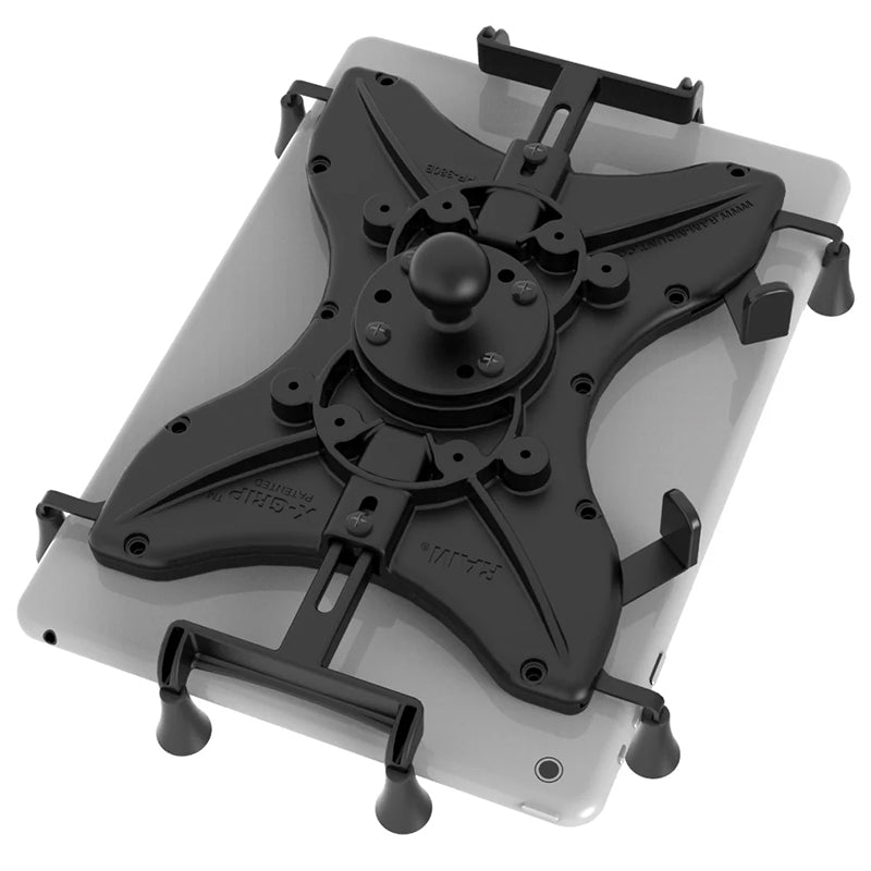 PROMOUNT - RAM X - Grip Universal Holder for 9" - 11" Tablets & Round Base 1" Ball - RAM - B - 202 - UN9U