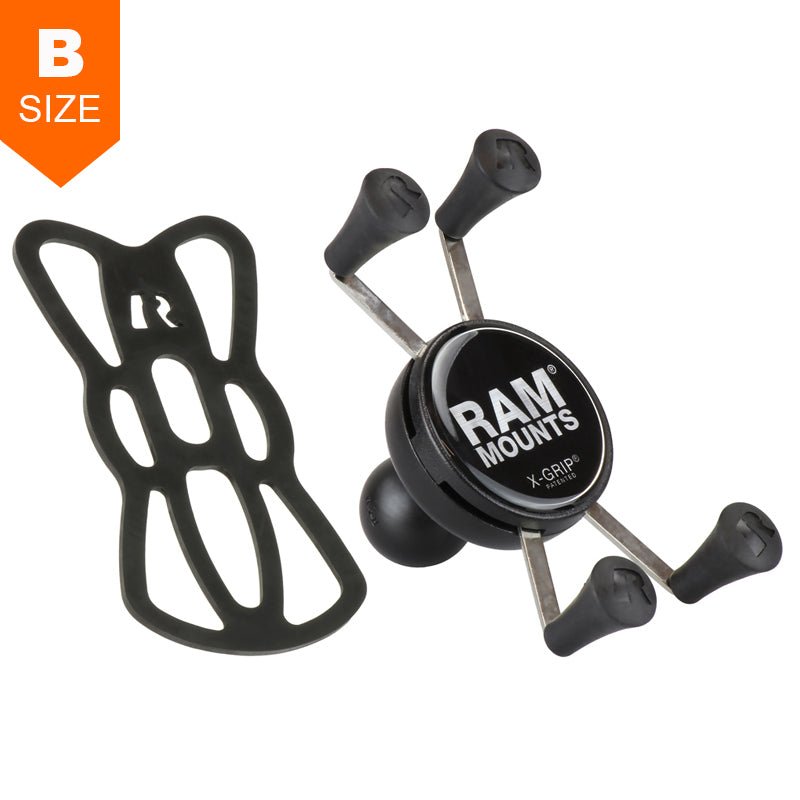 PROMOUNT - RAM X - Grip Universal Phone Holder 1" Ball - RAM - HOL - UN7BU