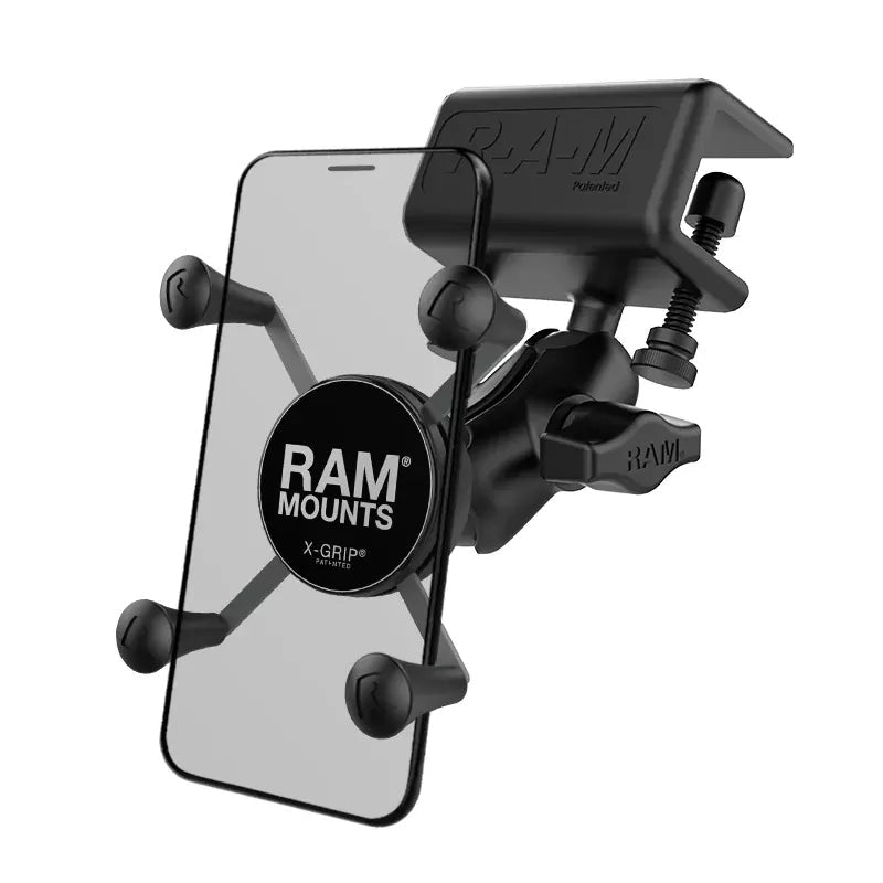 PROMOUNT-RAM X-Grip Universal Phone Holder Glare Shield Mount Kit 1" Ball-RAM-B-177-UN7U