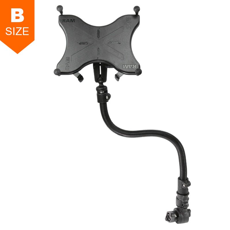 PROMOUNT - Tablet Mount UN9 for Wheelchair Armrests Quick Release Swivel - RAP - AAPR - WCT - 114P - 18 - UN9U