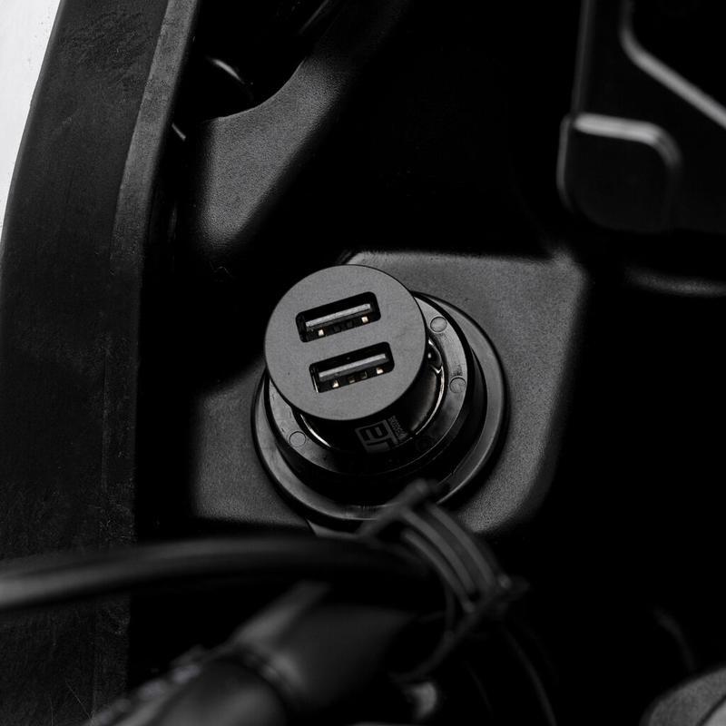 PROMOUNT - Ultimateaddons 4.8A Fast Charge Mini Dual USB Adapter - UA - 48MINI - DC