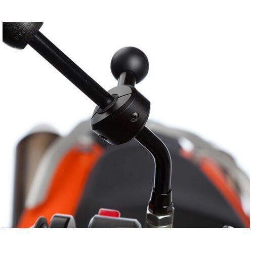 PROMOUNT - Ultimateaddons 8 - 16mm Universal Mirror Stem 25mm 1" Ball Mount - UA - MIRROR