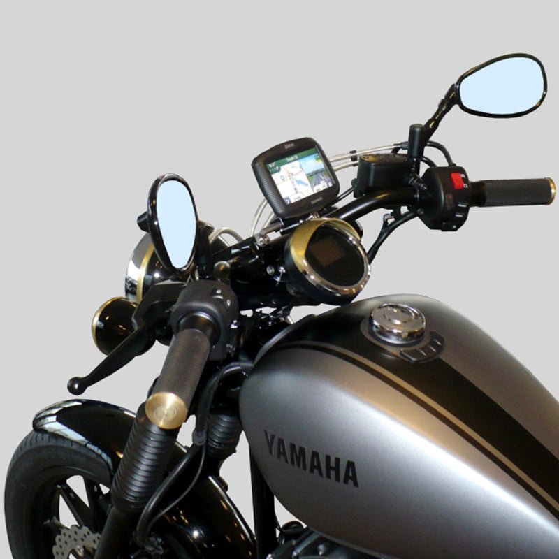 PROMOUNT - Universal Low Level Metric Handlebar Clamp GPS Mount - R - 1 - BL