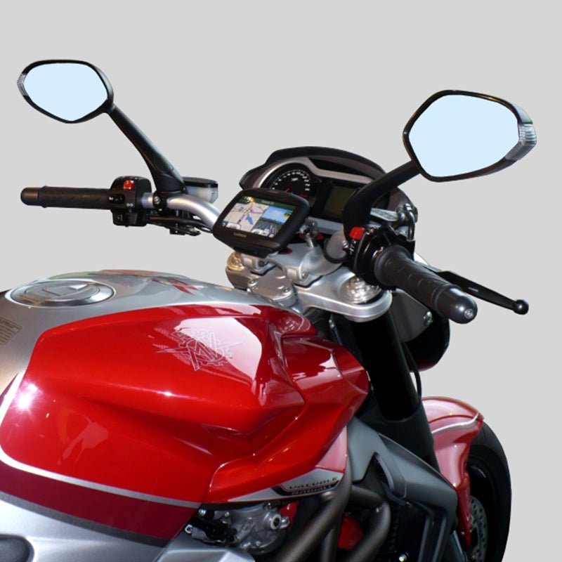 PROMOUNT - Universal Low Level Metric Handlebar Clamp GPS Mount - R - 1 - BL